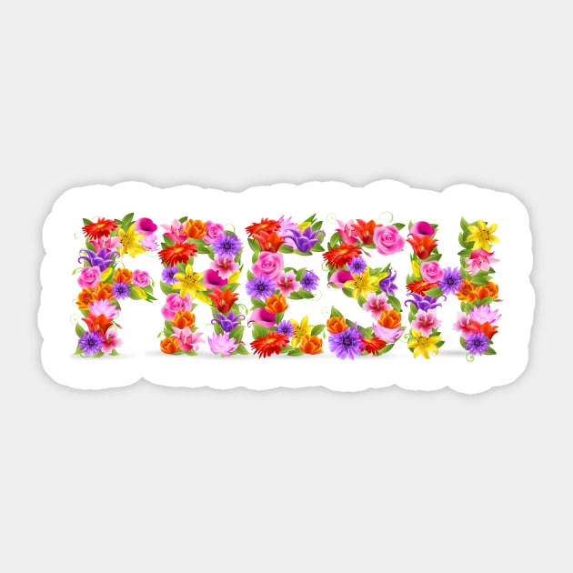 Fresh Blooms Sticker by joysapphire